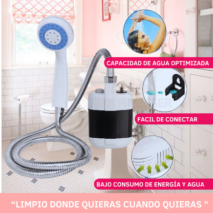 TOP VENTAS🔥 DUCHA PORTATIL -Sin  Conexion Electrica y Sin Tuberias