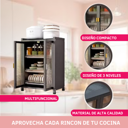 OFERTA 🔥 ESCURRIDOR 3 NIVELES CON TAPA - 50% DSCTO