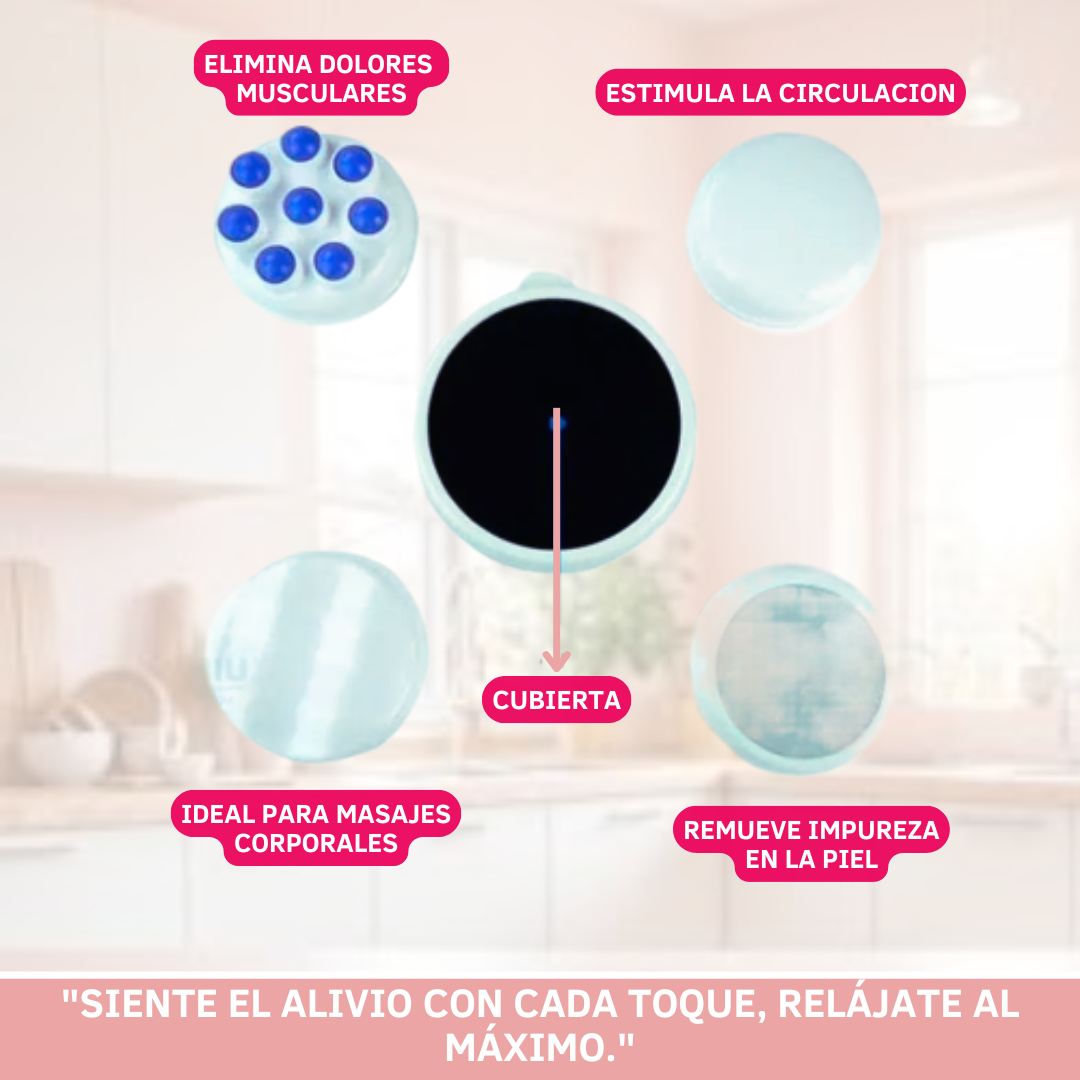 OFERTA 🔥 MASAJEADOR 5 EN 1 - ELIMINA LA CELULITIS