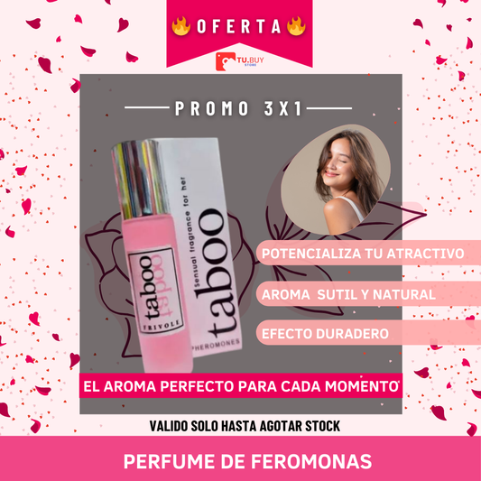 SUPER PACK 🔥 PERFURME DE FEROMONAS PACK X3 - ORIGINAL